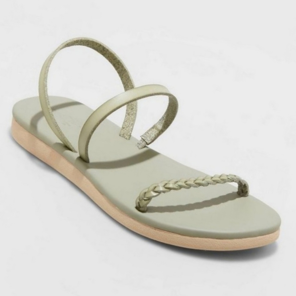 Women's Tommie Triple Strap Sandals - Universal Thread™ Green